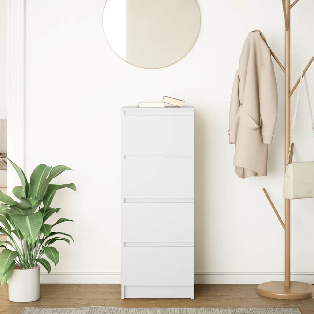 Skänk Vit 37,5x35x99 cm