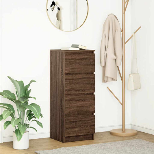 Skänk Brun Ek 37,5x35x99 cm