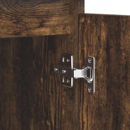 Skänk Rökfärgad Ek med lådor i 100,5x35x98,5 cm