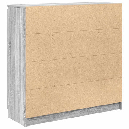 Skänk Sonoma Grå med lådor 100,5x35x98,5 cm