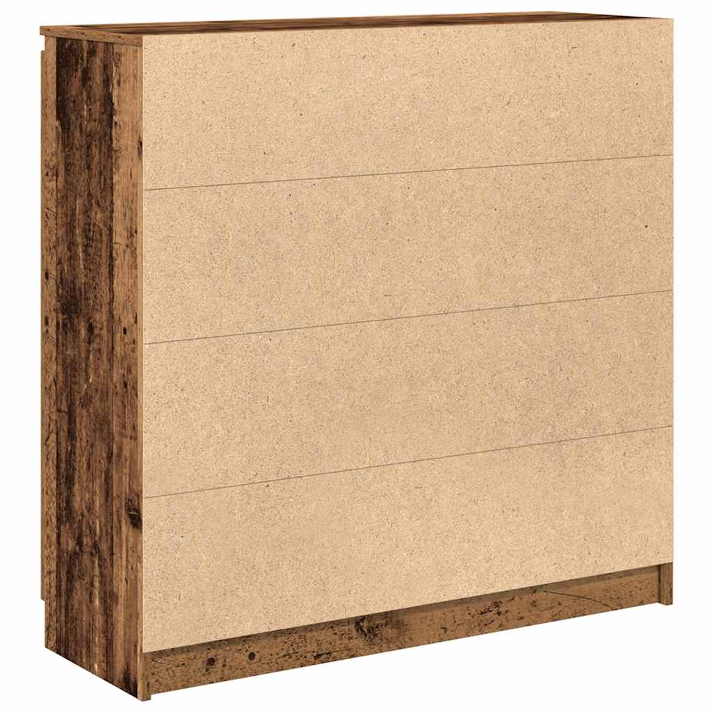 Skänk Åldrat Trä med lådor 100,5x35x98,5 cm