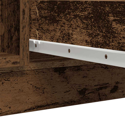 Skänk Åldrat Trä med lådor 100,5x35x98,5 cm