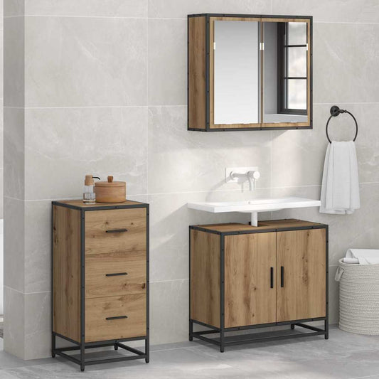 Byrå Artisan Ek med låda 35.5 x 35 x 76 cm