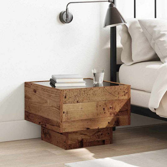 Skåp Åldrat Trä 40 x 40 x 30 cm